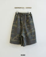 Leo Camo Bermuda Sweatpants