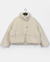 Cocom fur ダッフルショートパッド入りジャンパー
