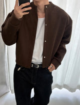[NEW SEASON] Minimal shoulder crop cardigan(4color)