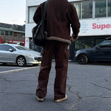 LMN Saint Corduroy Cargo Wide Pants (4 colors)