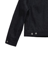 6CRAYON 11.3oz Indigo Blue Non-Fade Short Denim Jacket