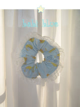 moon bear scrunchie babi blue