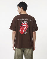 26FW ローリング ストーンズ ベーシック ロゴ ショートスリーブ Tシャツ