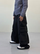 Double Pocket Multi Cargo Sweatpants 4C