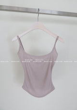 Rocky Deep Round Ribbed Sleeveless