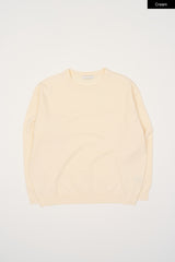 Stan round-neck loose knit