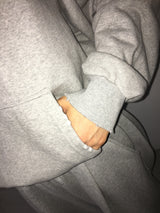 ダメージド クロップ フーディー (2c)