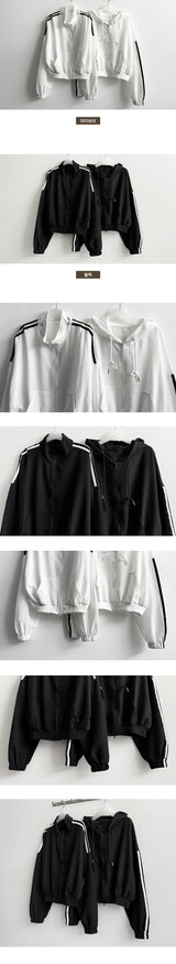 Rowan two-way track line training zip-up jumper