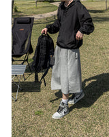 Easy Side Snap Bermuda Sweat Pants
