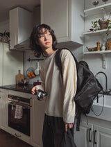 Roei Uネックデッキニット