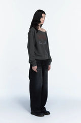 26FW★アモールキャット ピグメント スウェットシャツ