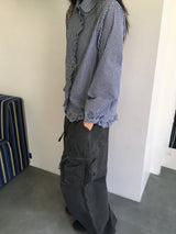 Washed Cargo Pants