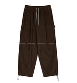 And double corduroy Carpenter Bendable Wide Pants