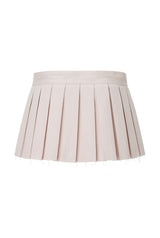 Button wrap skirt