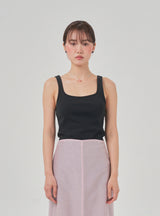 Square sleeveless (black)