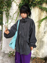 [unisex] Luer Vintage Washing Over Fit Field Jacket Jumper