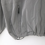 Two way nylon jumper Gray