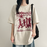 ウォーキーグラフィティボクシーフィットショートスリーブTシャツ