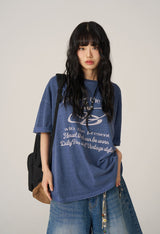 ピグメントビッグロゴ半袖Tシャツ