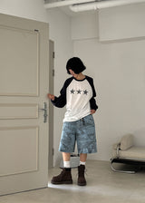 CAMO HALF BERMUDA PANTS