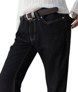 Amin Lyocell Low-Rise Bootcut Denim