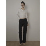 BLACK BOOTCUT JEAN