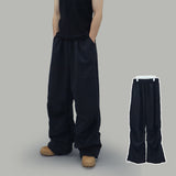 Comble Pintuck Wide Pants (Black)