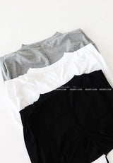 Pad string pintuck oversized fit sleeveless