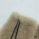 Strap fur leg warmer