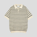 レターカラーハーフニット (3color)