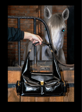 “CORDOVAN” Horn  Biker Bag
