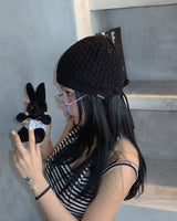 Knit Flower Mesh Knitwear Vinny