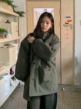 [unisex] Petter Half Bomber Padding Jumper