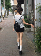 リブル ロールアップ アジャスト ショート パンツ