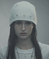 EDDY STUD BEANIE_WHITE
