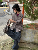 Sophis Obee Folding Wide Denim Pants