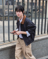 TLコーデュロイカラーワークジャケット