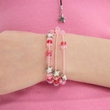 Crystal Star Layer Strap Bracelet