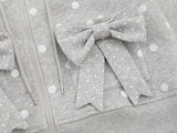 Nerisse Frill Dot Zip-Up