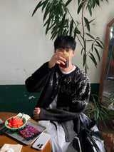 Stroke Brush Cardigan (2 Colors)