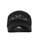 レザーパッチ TUFF キャップ [ BLACK ]