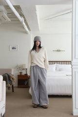 Fluffy Angora Wrap Knit