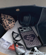 Fall Begins Leopard Glass Bumper Case