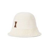 VA Patch Towel Bucket Hat / Ivory