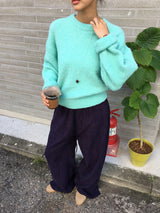 Wavy wide pants (3color)