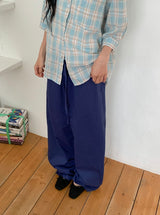 Nagisa Color Wide Banding Pants