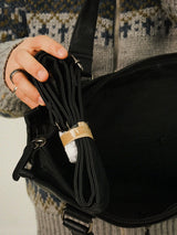 PE Leather Pocket Hand/Shoulder Bag