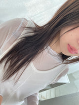 Flat Ring Motion Necklace
