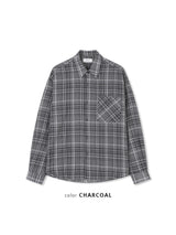 Ant check long sleeve shirt