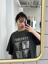 VENTIQUE ピグメントダークエンジェルTシャツ2color